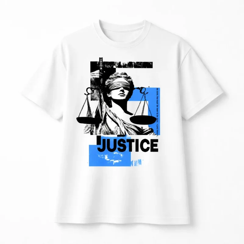 Αρχική “Justice” Graphic T-Shirt