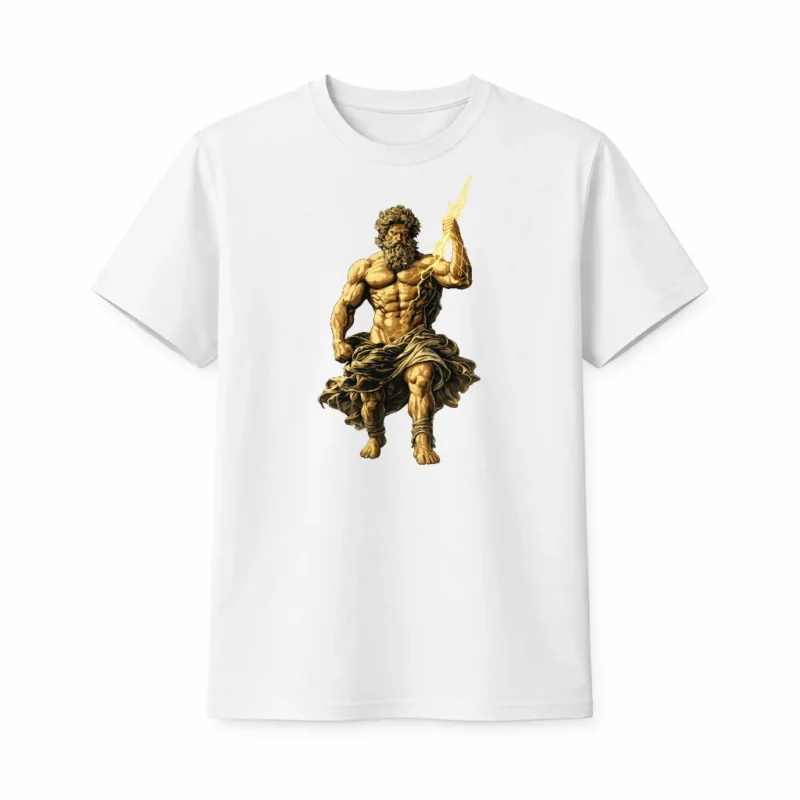 Αρχική "Zeus Lightning" Graphic T-Shirt